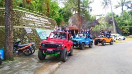 Jeep Wisata di Kawasan Desa Wisata Nglanggeran